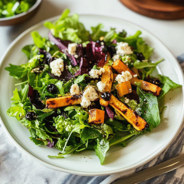 Easter Spring Salad with Goat Cheese