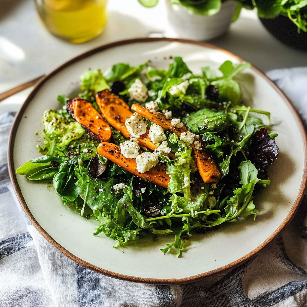 Easter Spring Salad with Goat Cheese