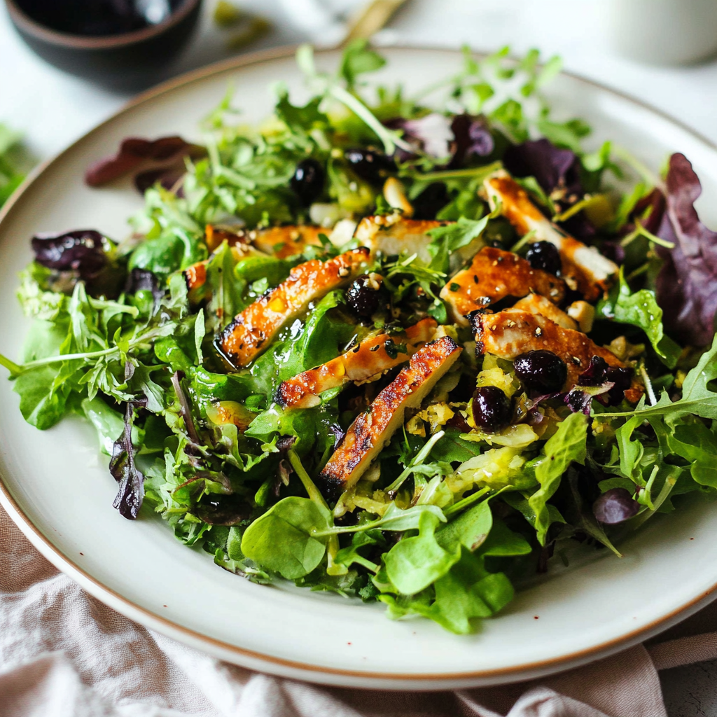 Easter Spring Salad with Goat Cheese