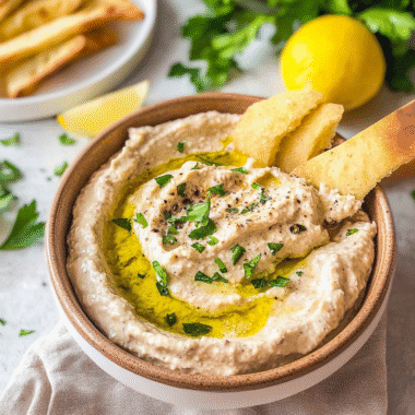 Garlic-Lemon White Bean Dip