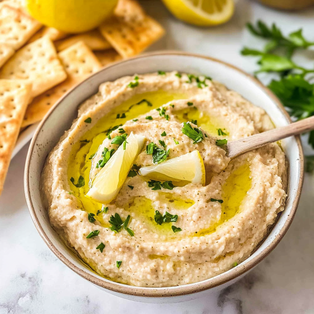 Garlic-Lemon White Bean Dip
