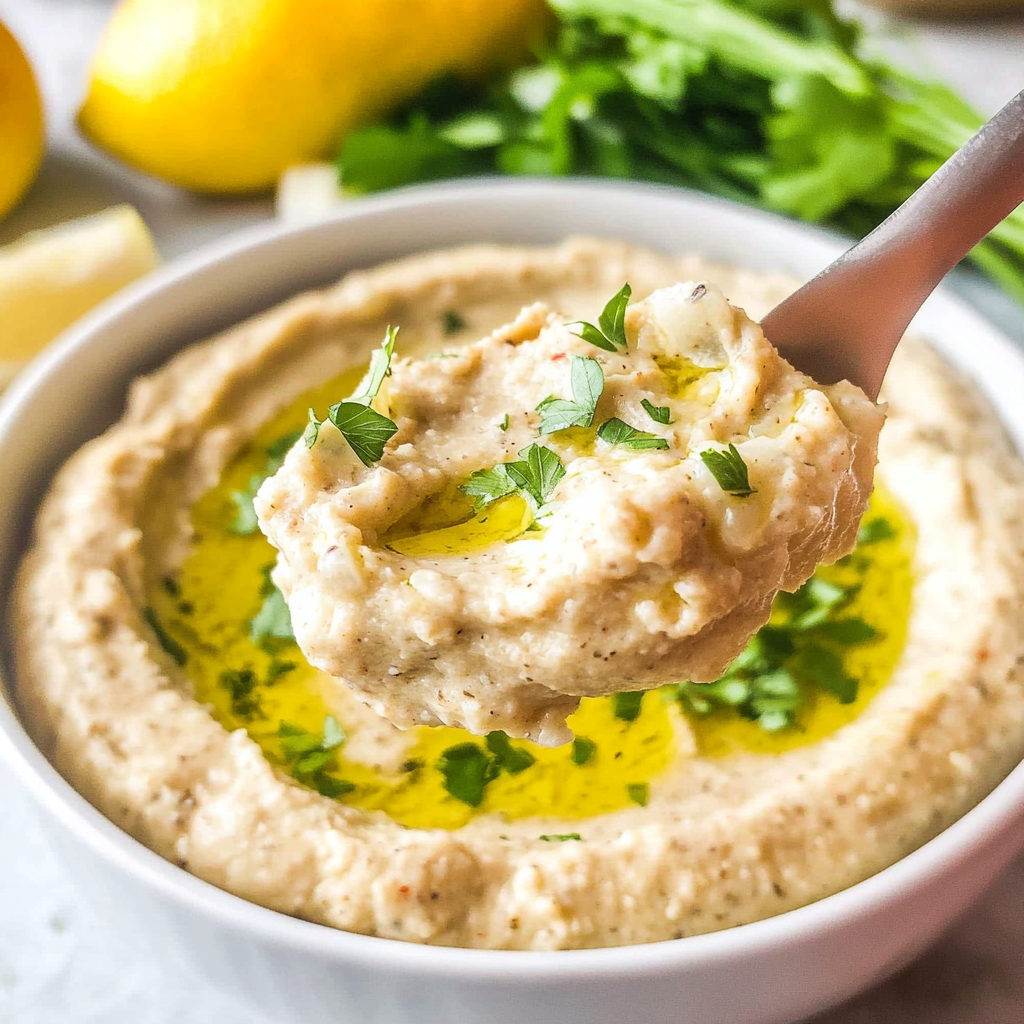 Garlic-Lemon White Bean Dip
