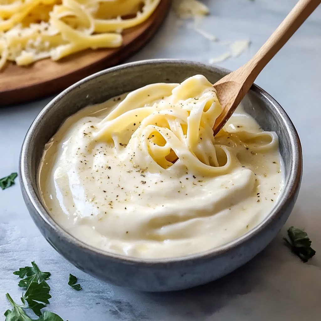 Greek Yogurt Alfredo Sauce