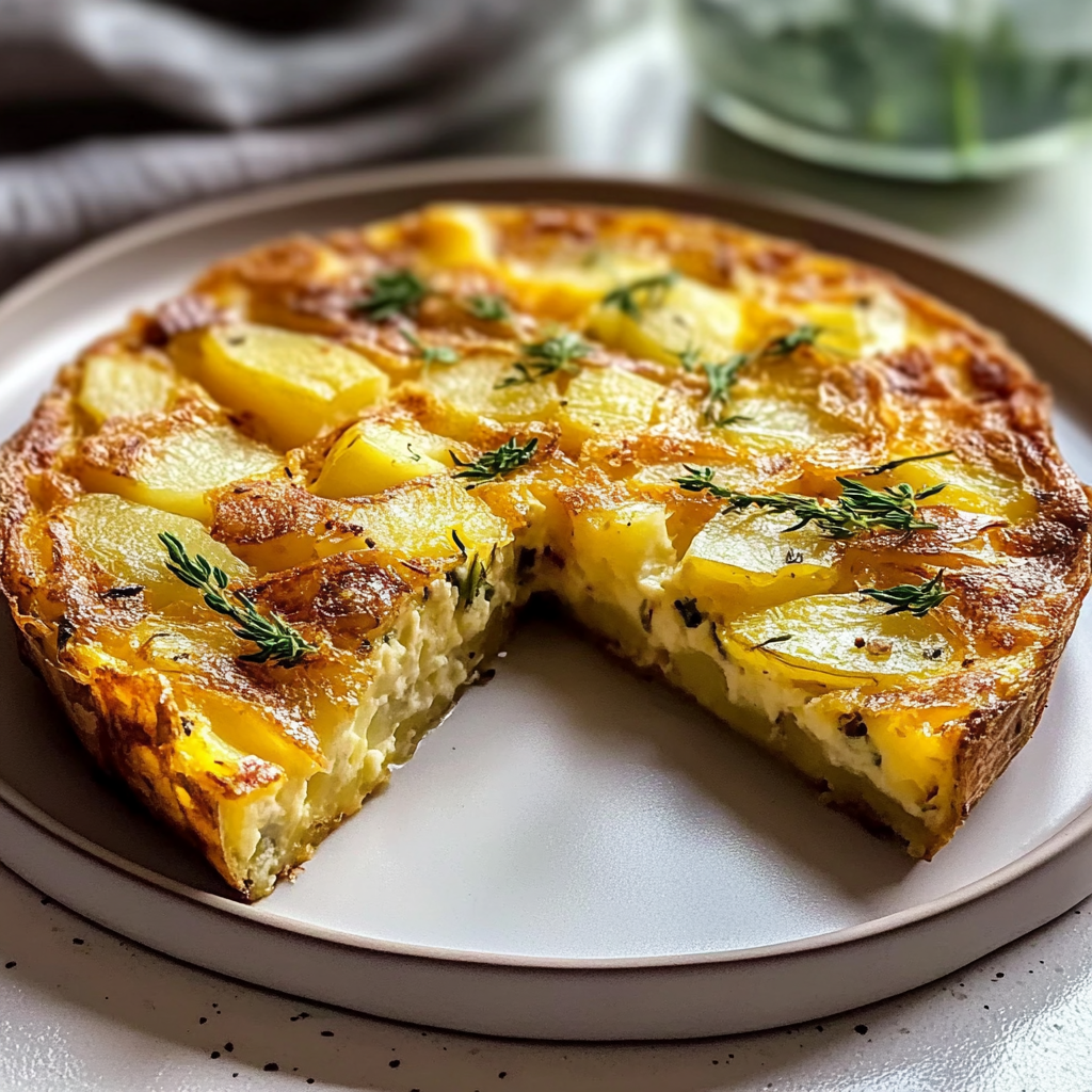 High Protein Potato Frittata