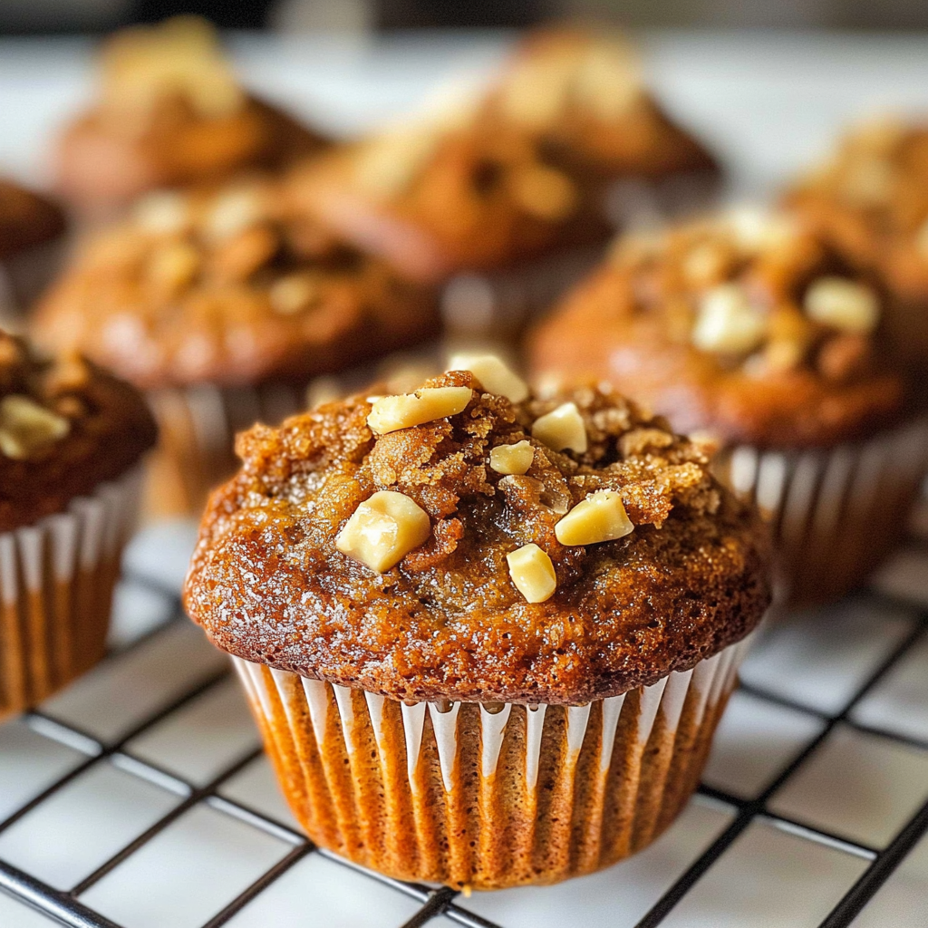 Homemade Banana Nut Muffins