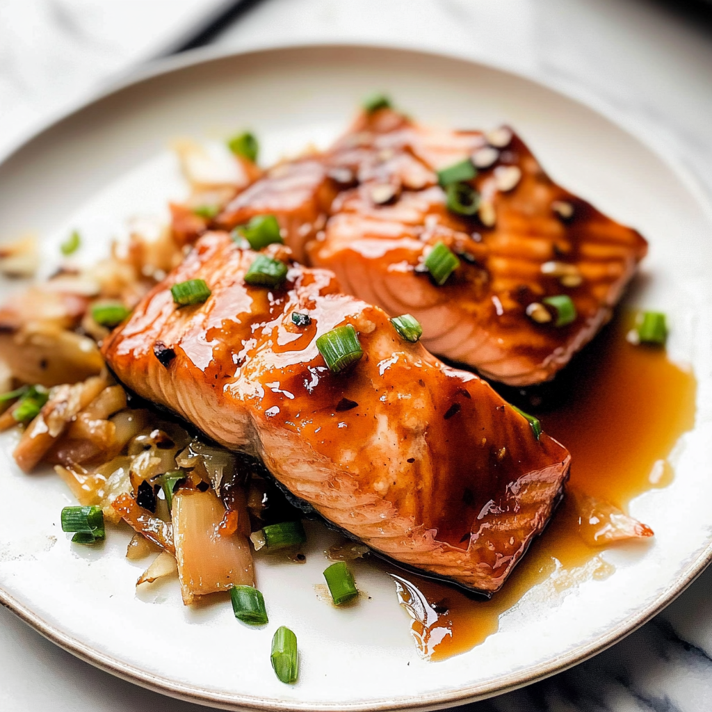Honey Glazed Salmon