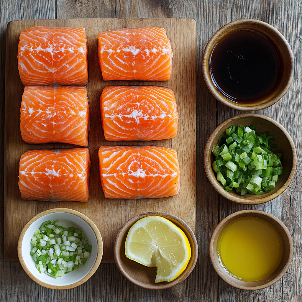 Honey Glazed Salmon ingredients