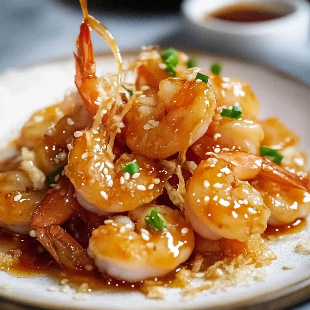 Honey Prawns