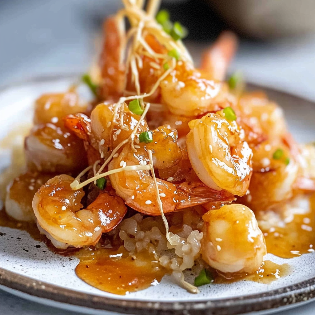 Honey Prawns