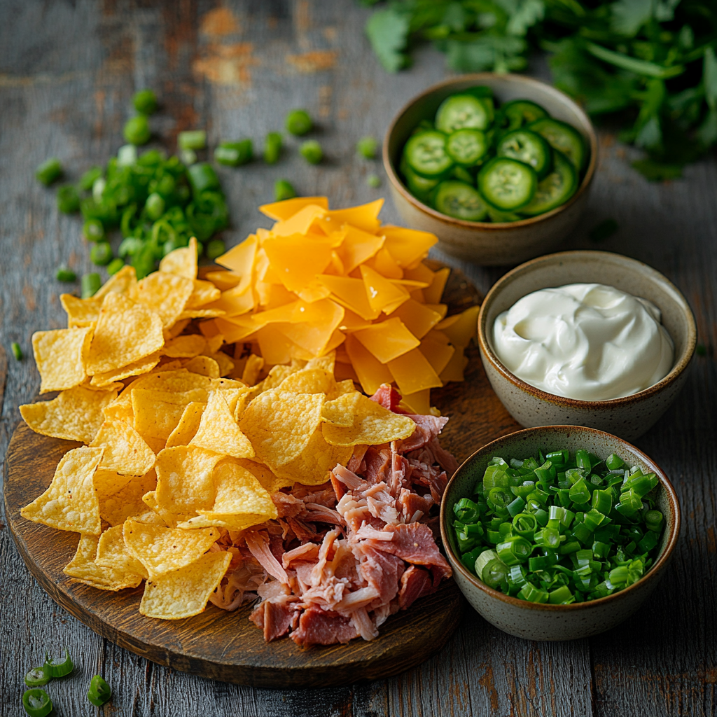 Irish Nachos ingredients