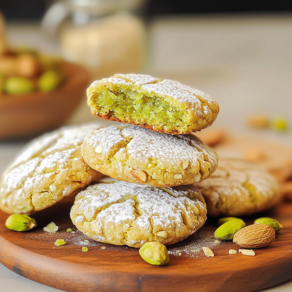 Italian Pistachio Cookies