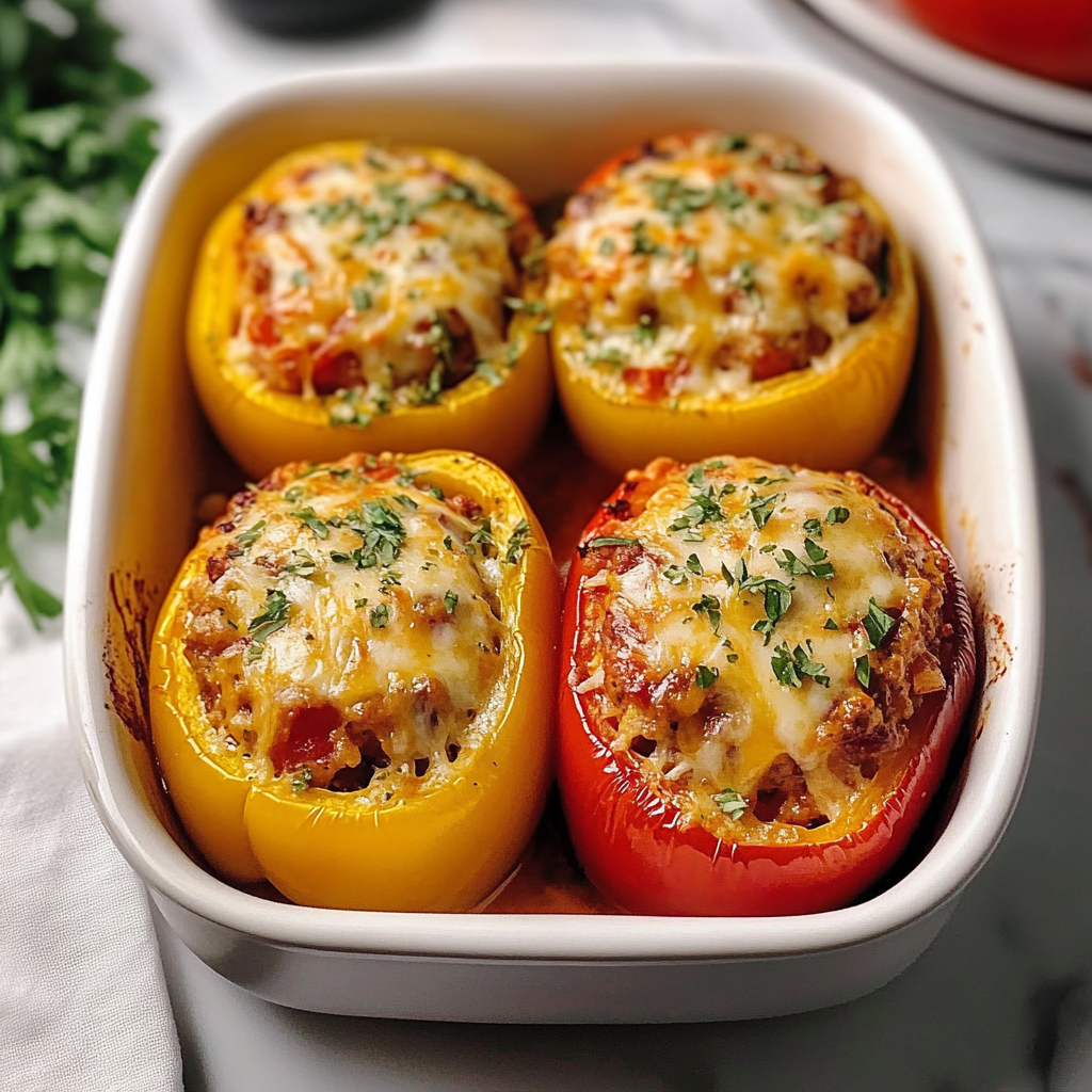 Italian Stuffed Bell Peppers