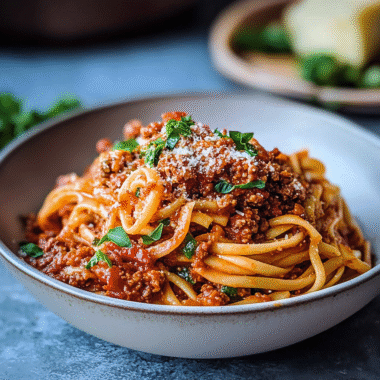 Lentil Bolognese