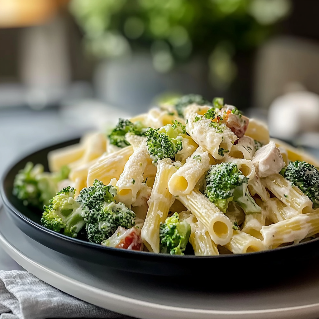Protein Broccoli Pasta Salad