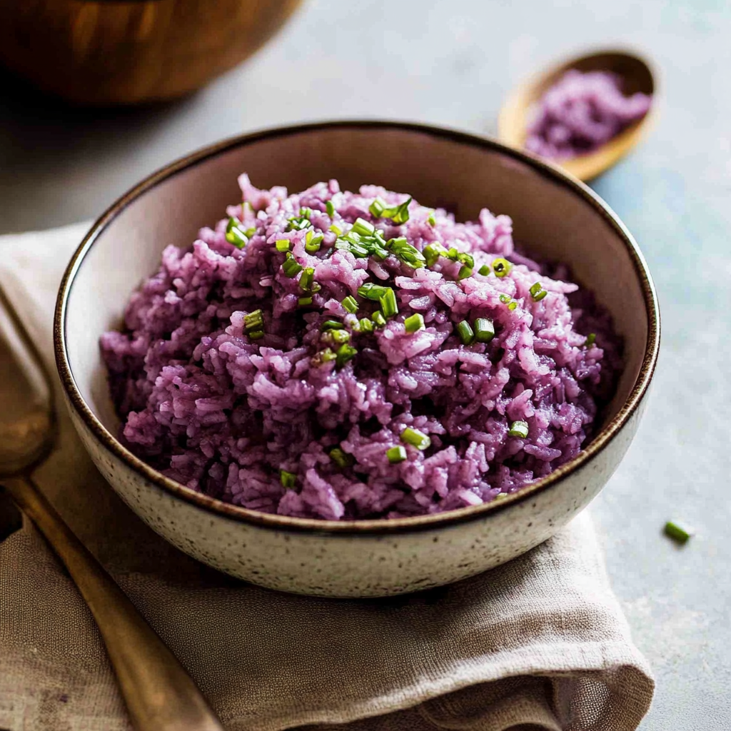 Purple rice