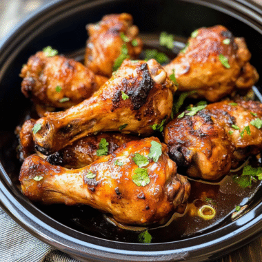 Slow Cooker Chicken Legs