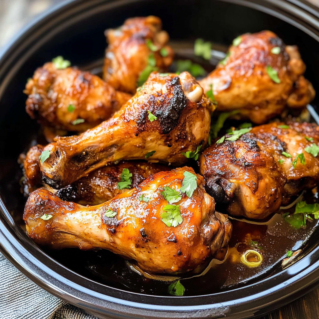 Slow Cooker Chicken Legs