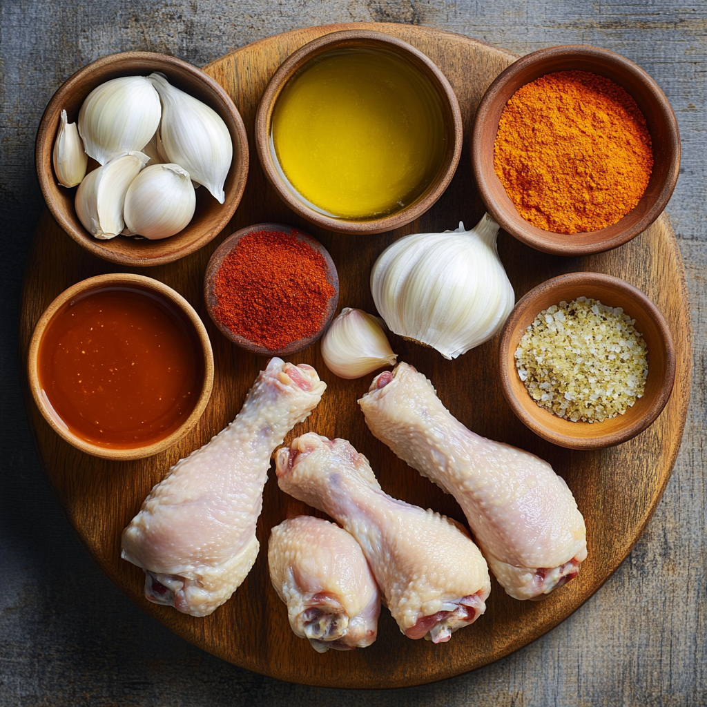Slow Cooker Chicken Legs ingredients