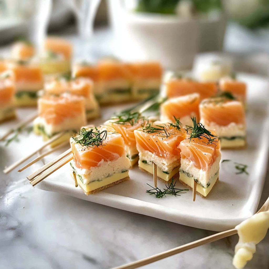 Smoked Salmon Appetizer Bites