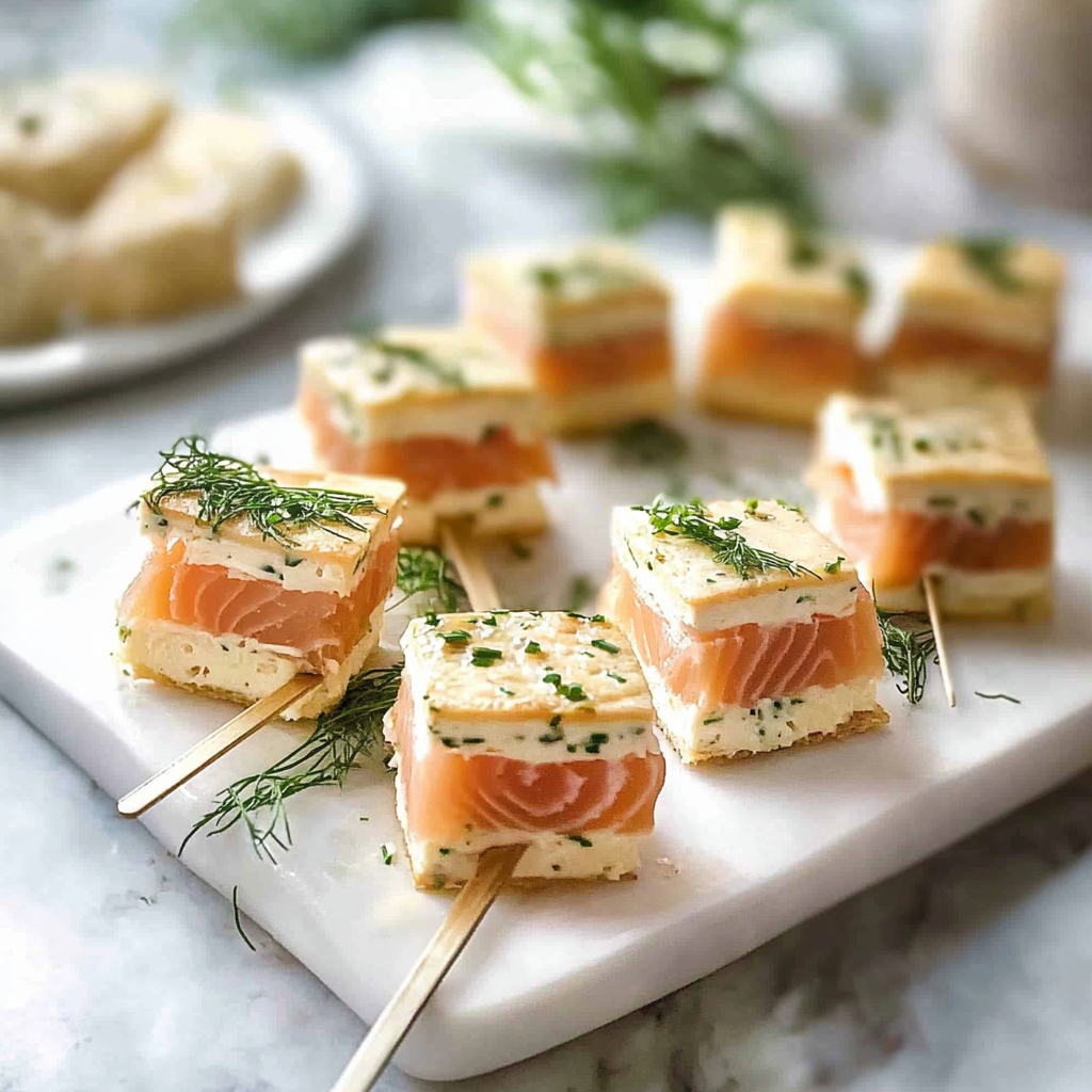 Smoked Salmon Appetizer Bites