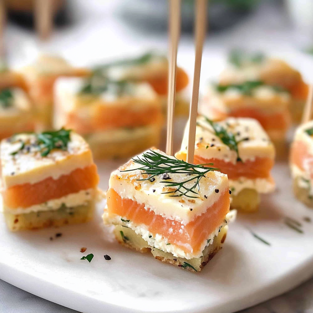 Smoked Salmon Appetizer Bites