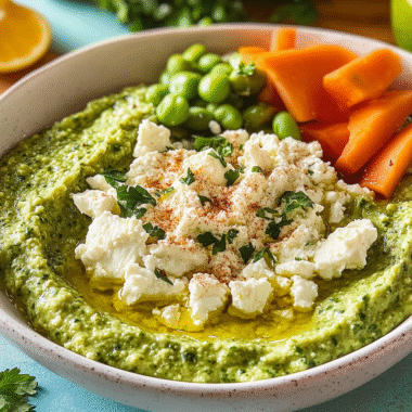 Spring Pea & Feta Dip