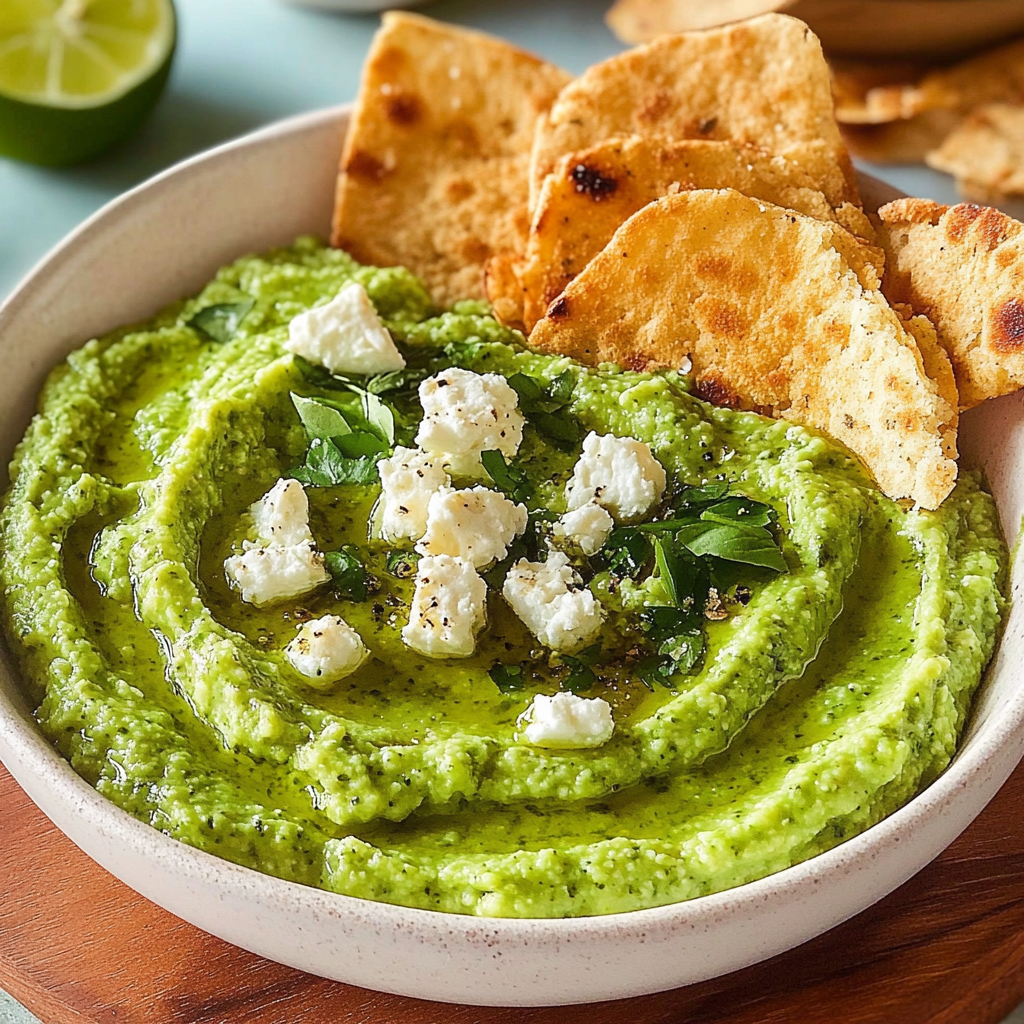 Spring Pea & Feta Dip