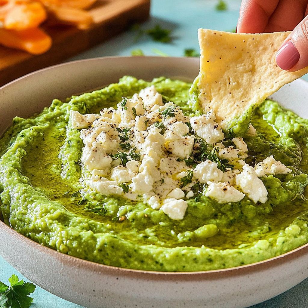Spring Pea & Feta Dip