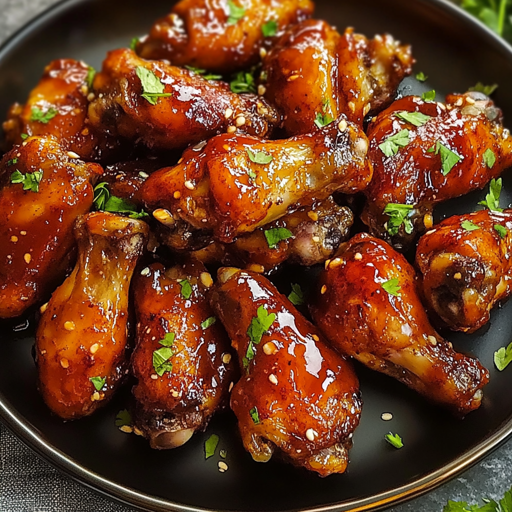 Sweet and Spicy Chicken Wings