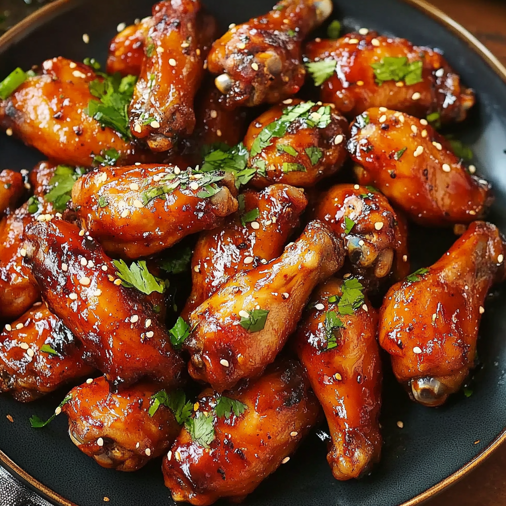 Sweet and Spicy Chicken Wings