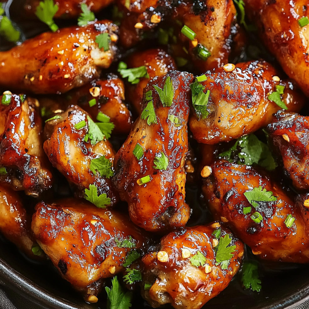 Sweet and Spicy Chicken Wings