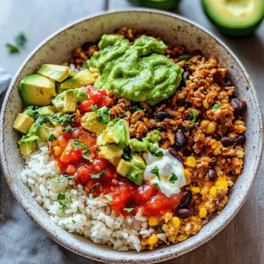 Taco Rice Bowl