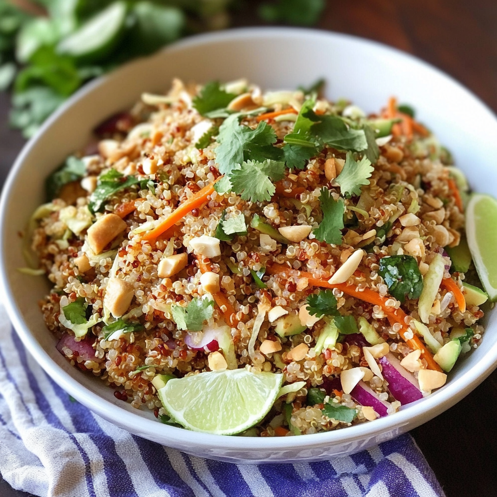 Thai Quinoa Crunch Salad