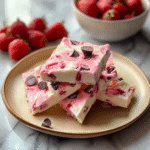 Valentine Frozen Greek Yogurt Bark