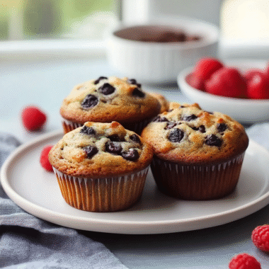 Valentine Greek Yogurt Breakfast Muffins