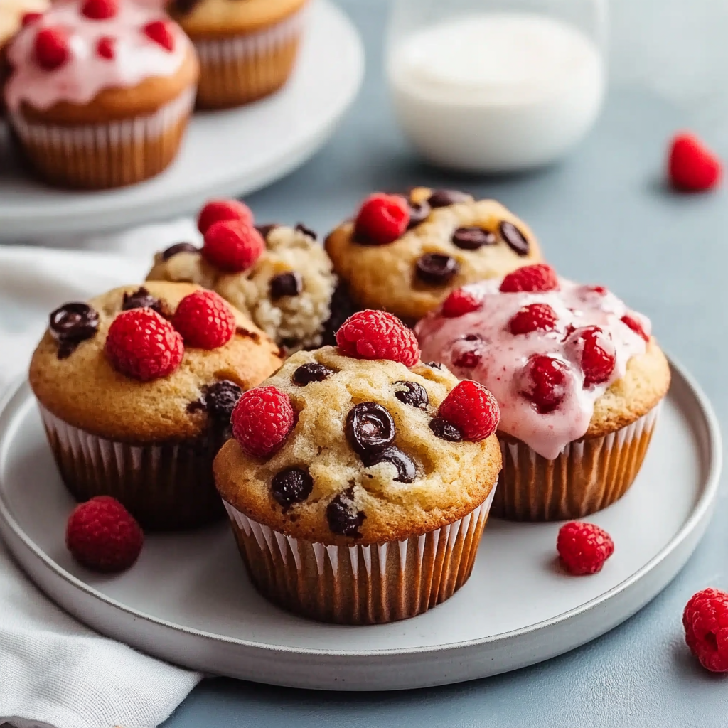 Valentine Greek Yogurt Breakfast Muffins