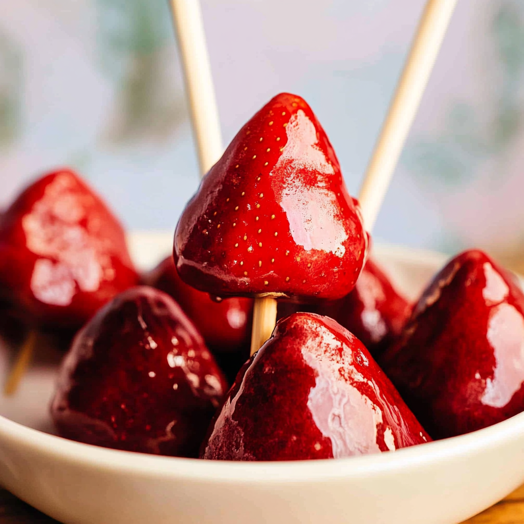 Valentine Tanghulu strawberry