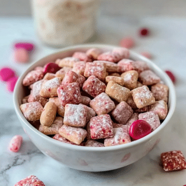 Valentine Valentine’s Day Muddy Buddies