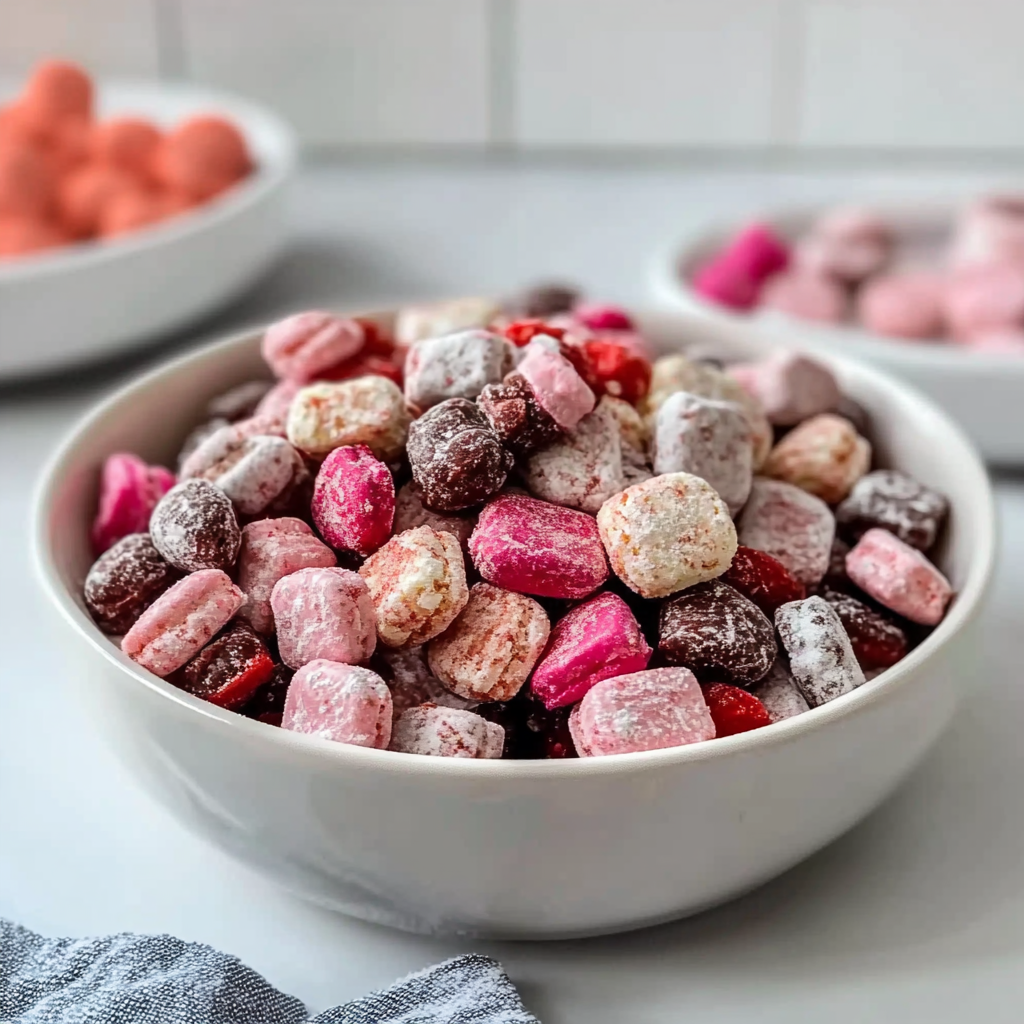 Valentine Valentine’s Day Muddy Buddies