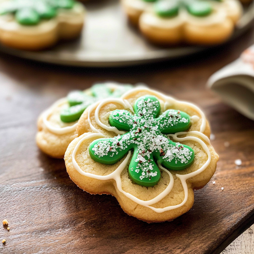 Vanilla Bean St. Patrick’s Day Cookies