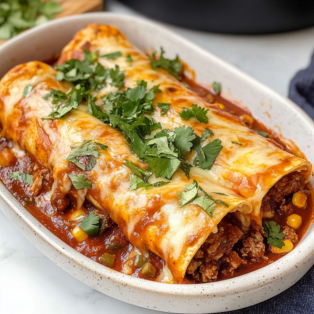 beef enchiladas