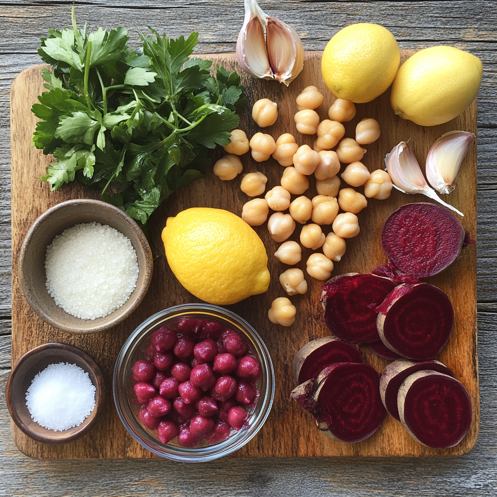 beet hummus ingredients
