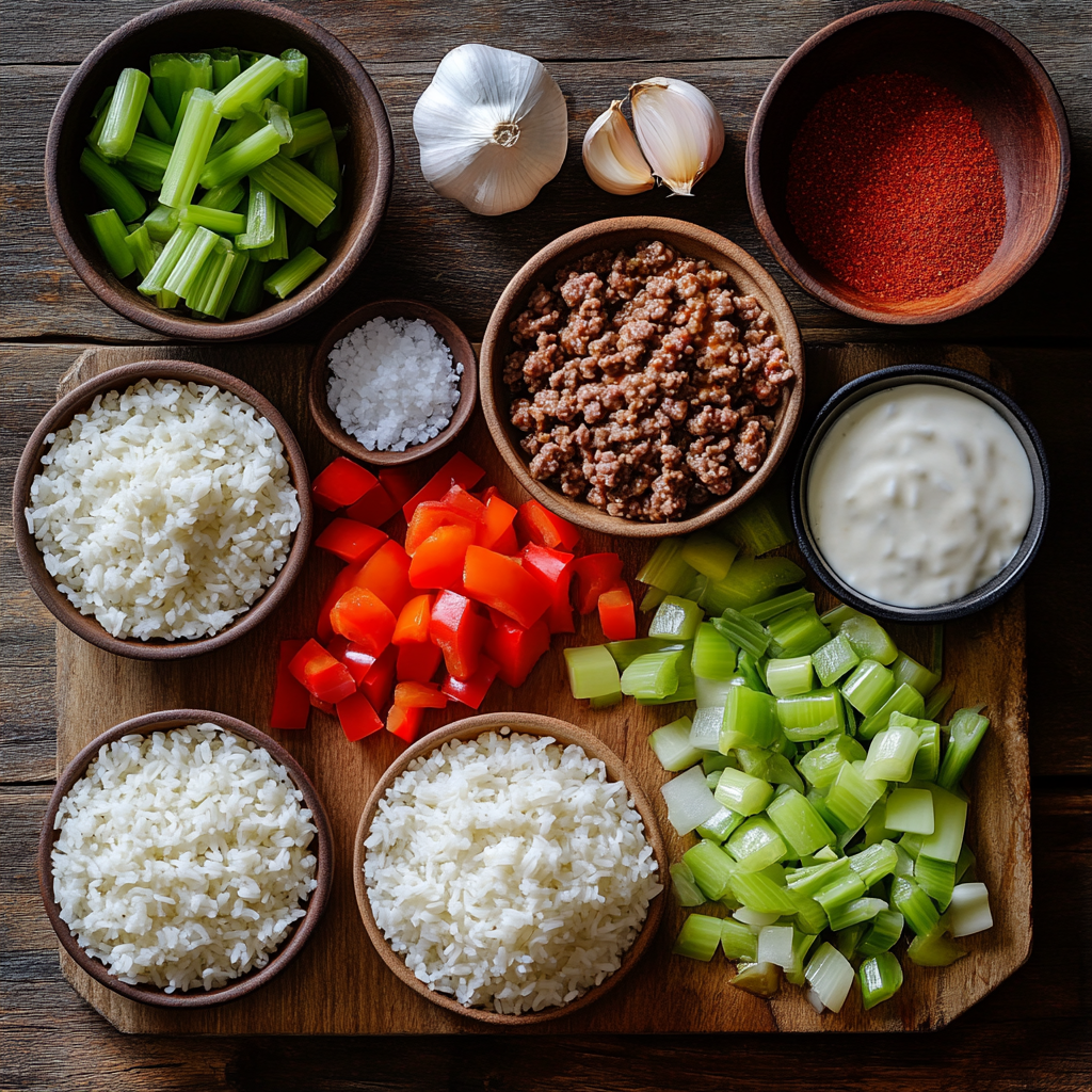 dirty rice ingredients