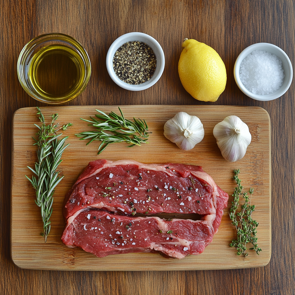 flat iron steak ingredients