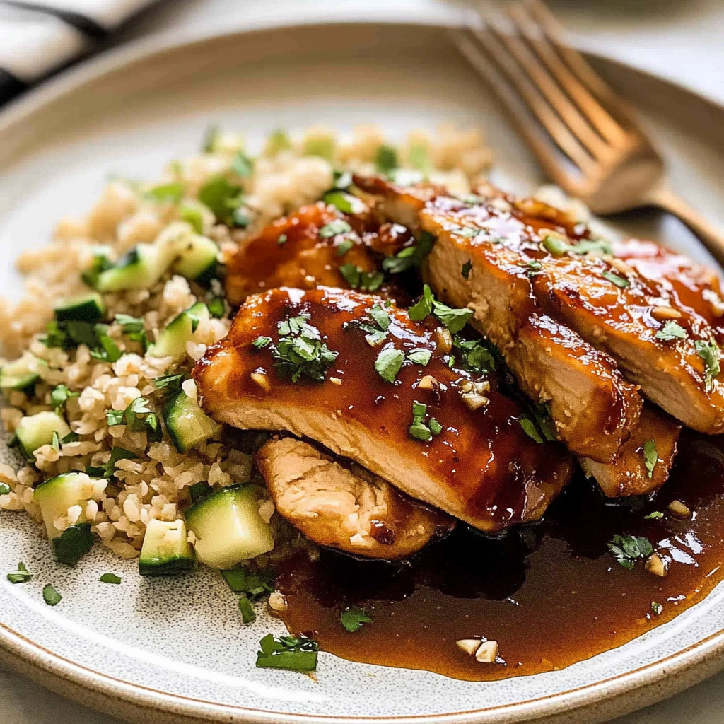 Honey Garlic Chicken Breast